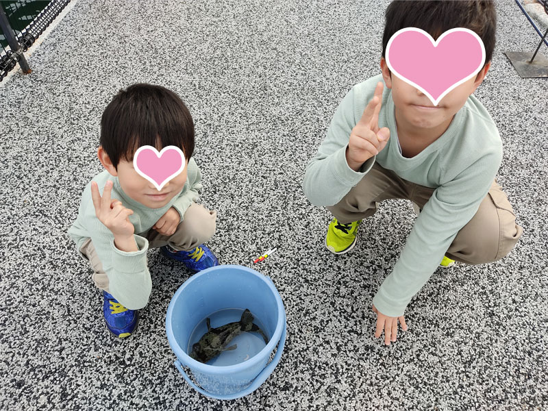 中の島の釣り②